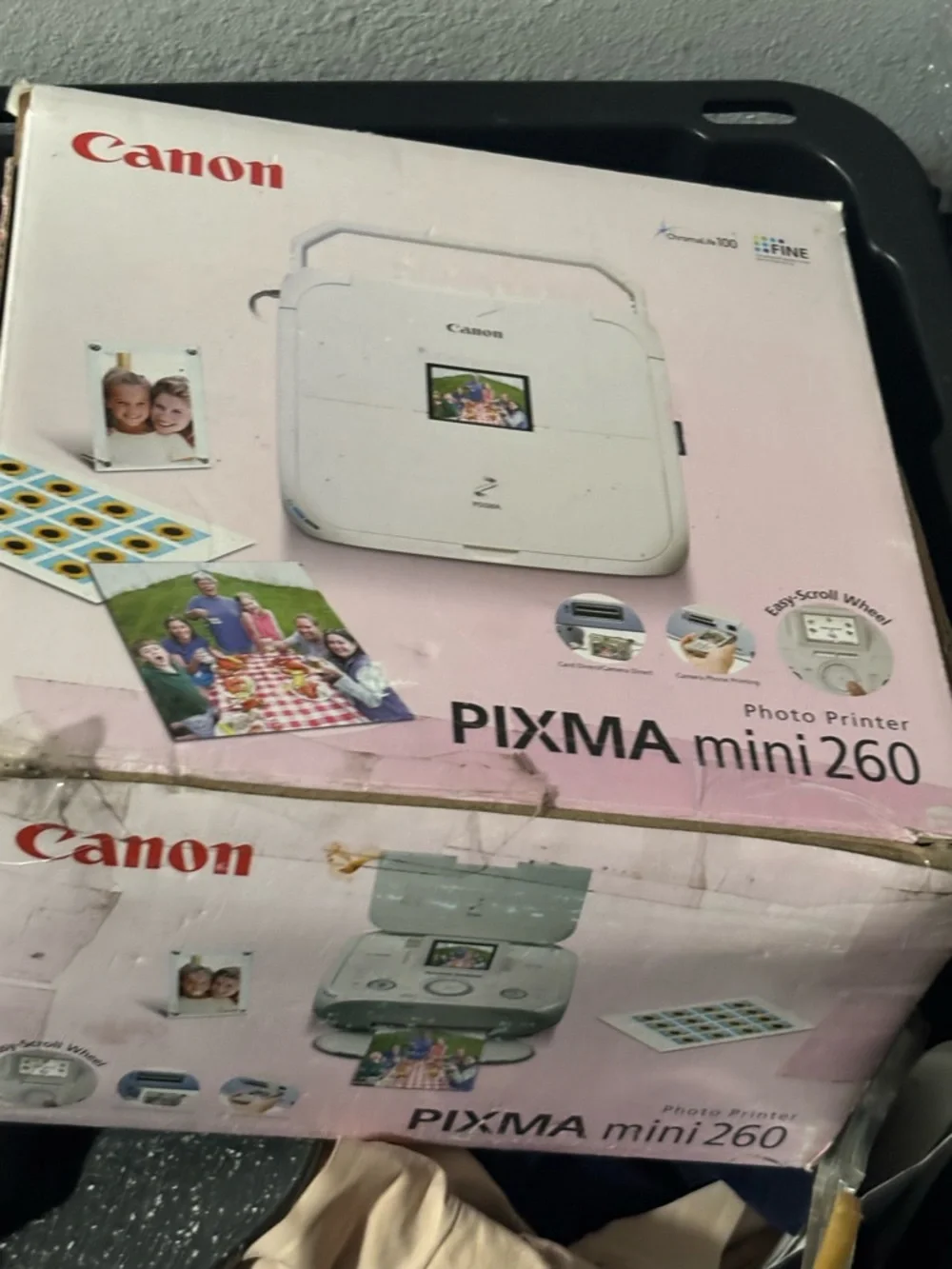 Canon PIXMA mini260 White Portable Photo Printer